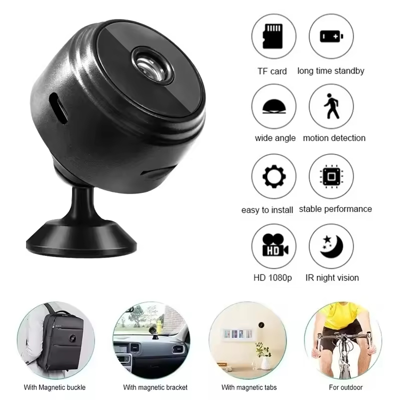 Home Security Indoor Cameras - A9 Mini WiFi HD 1080P Security
