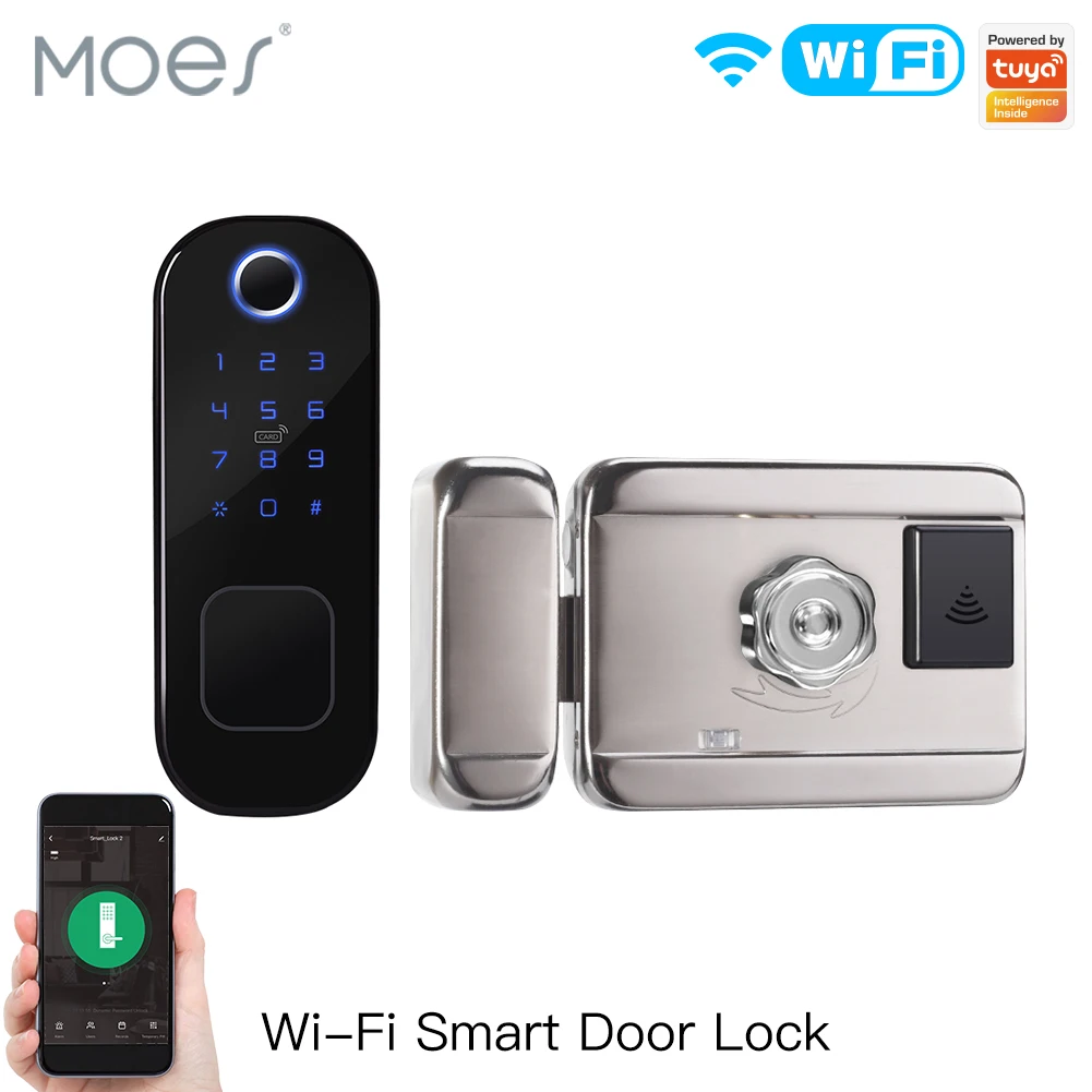 Home Security Key - MOES WiFi Tuya Thông Minh Khóa