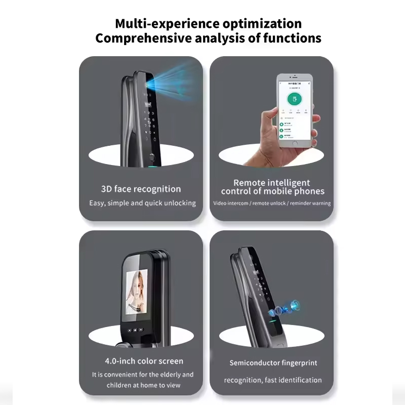 HX5 Smart Door Lock 3D Face Re - đánh giá và giá Home Security Indoor Cameras