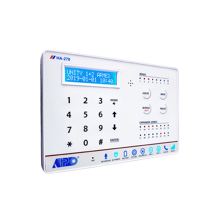 HA-278-D App Control 8 Zones C - đánh giá và giá Home Security Zones