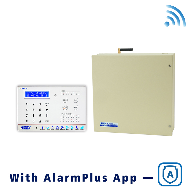 HA-278-D App Control 8 Zones C - đánh giá và giá Home Security Zones
