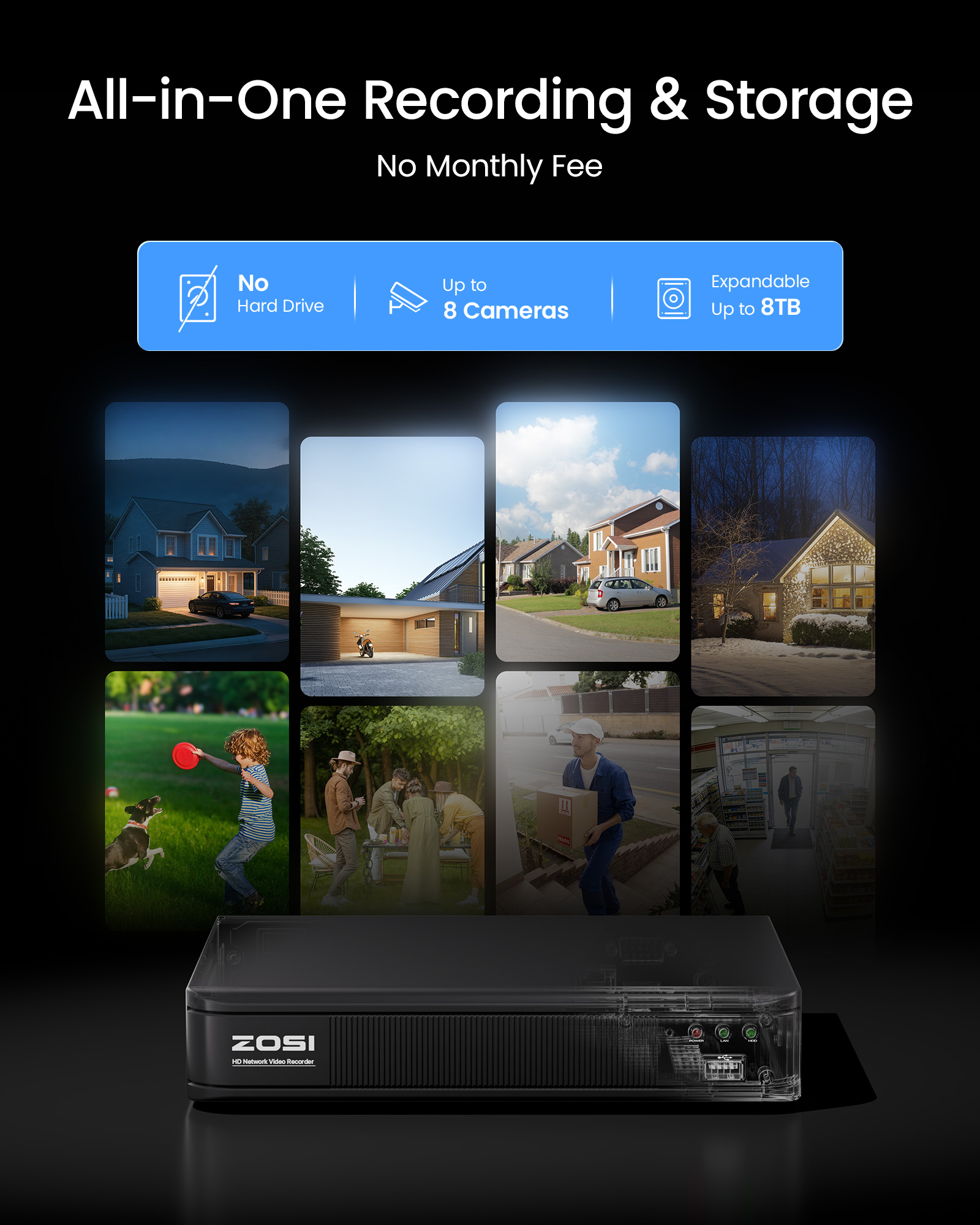 ZOSI 3K Lite Wired CCTV Securi - đánh giá và giá Home Security Home Assistant