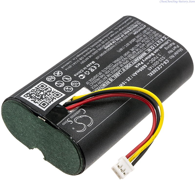 100% NEW 3.7V 5200/6800mAh Rep - đánh giá và giá Home Security Battery Replacement
