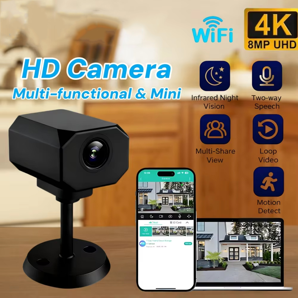 4K HD WiFi Security Camera for - đánh giá và giá Home Security Indoor Cameras