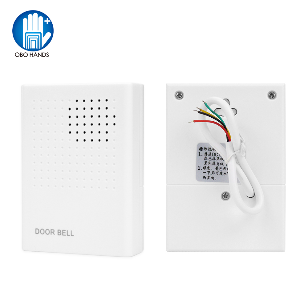 4 Wires Wired White Doorbell D - đánh giá và giá Home Security Ring System