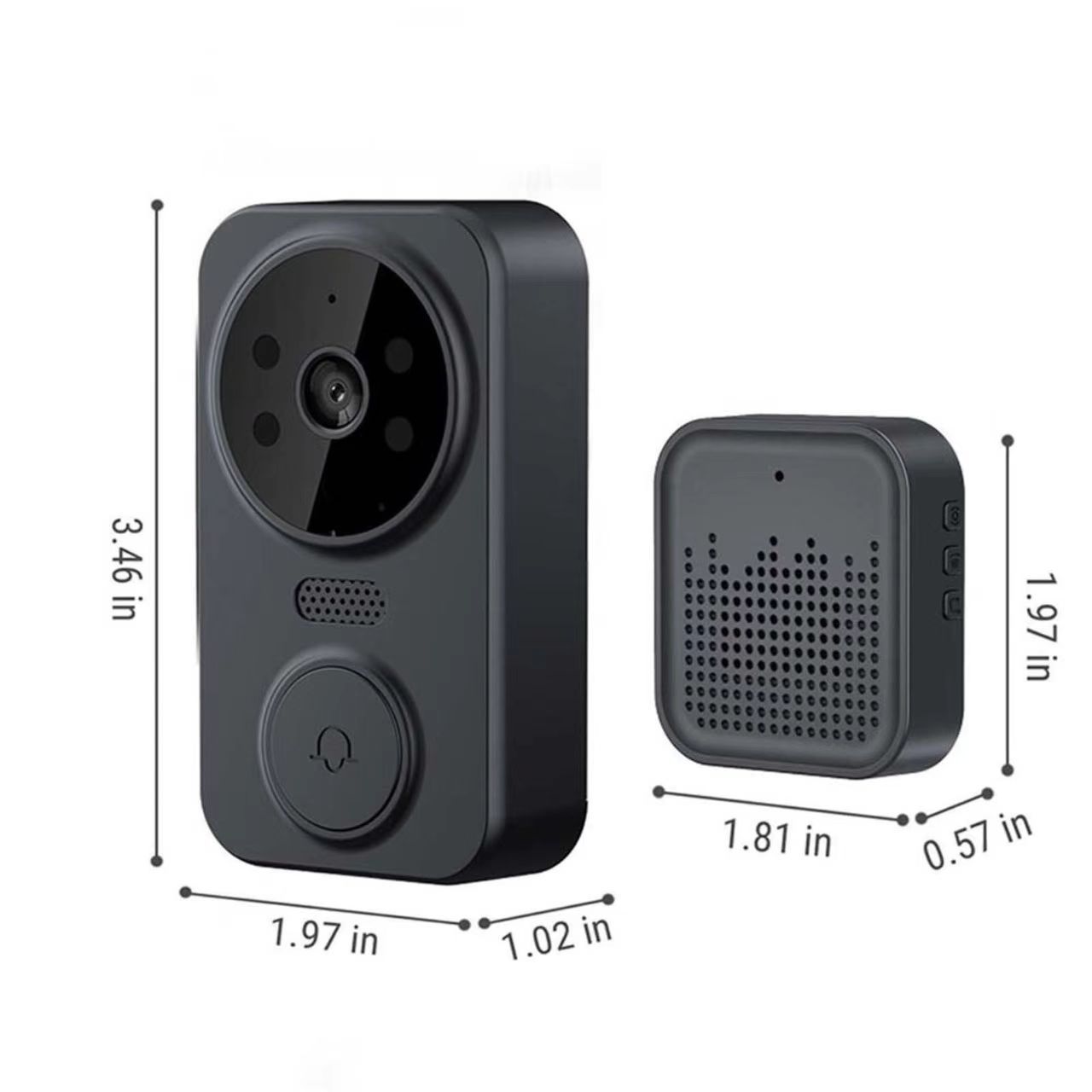 Tuya WIFI Doorbell Smart Home  - đánh giá và giá Home Security Indoor Cameras