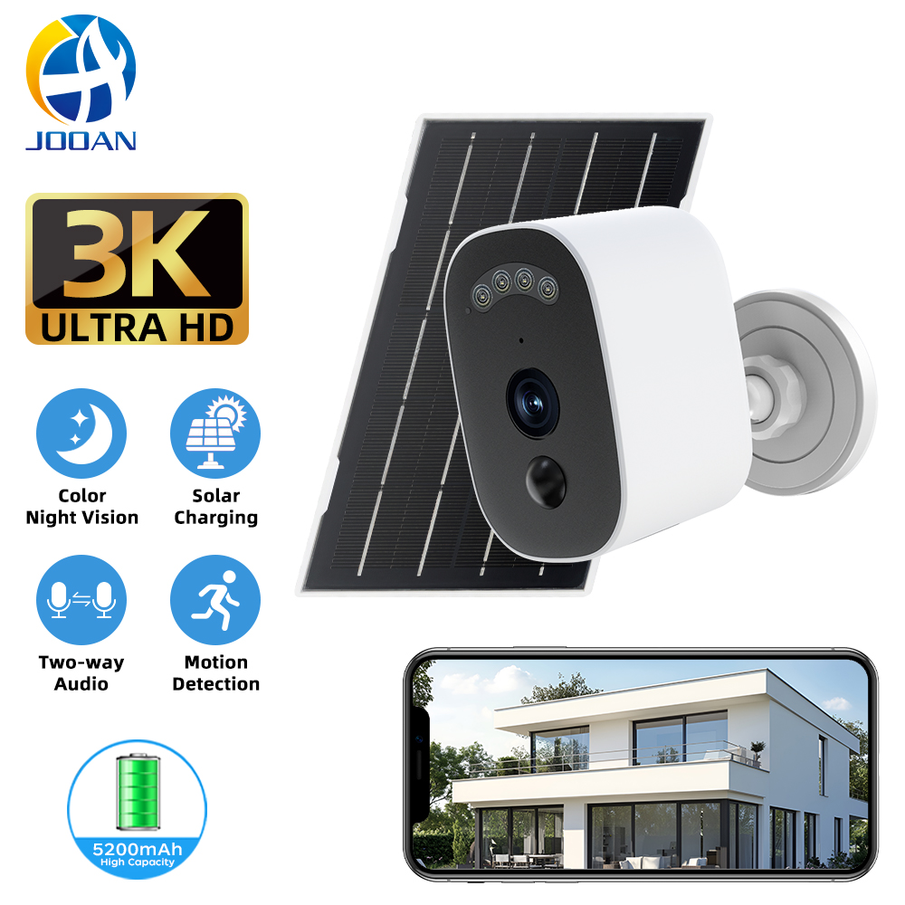 Jooan 3K HD Solar Security Cam - đánh giá và giá Home Security Indoor Cameras