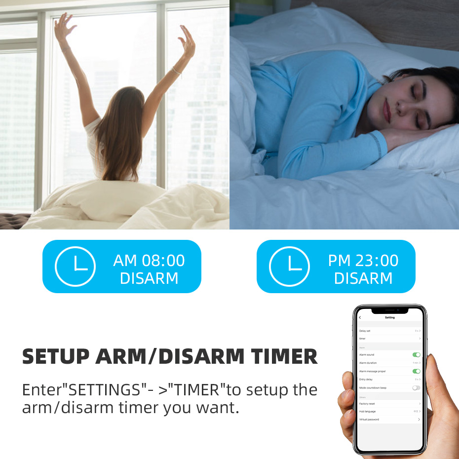 KERUI Tuya Smart WIFI Wireless - đánh giá và giá Home Security Zones