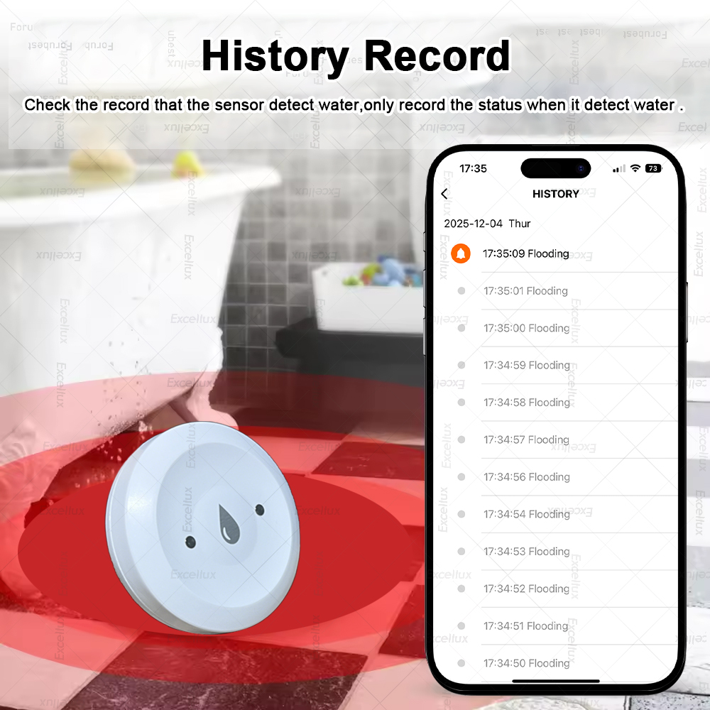 Zigbee Water Detector Leakage  - đánh giá và giá Home Security Home Assistant