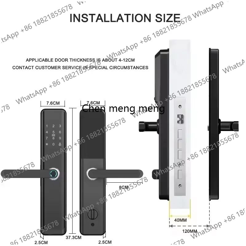Rfid Fingerprint Handle Smart  - đánh giá và giá Home Security Battery Replacement