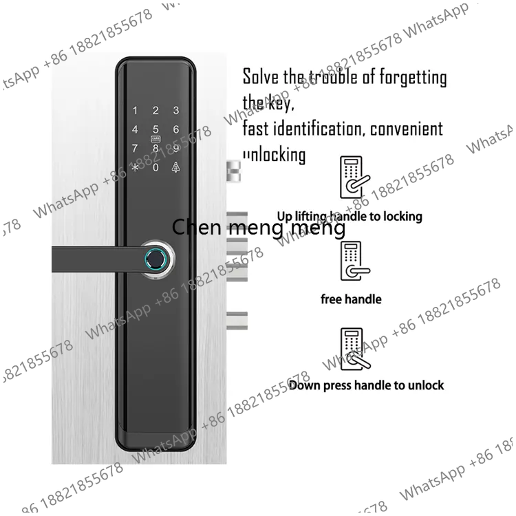 Rfid Fingerprint Handle Smart  - đánh giá và giá Home Security Battery Replacement