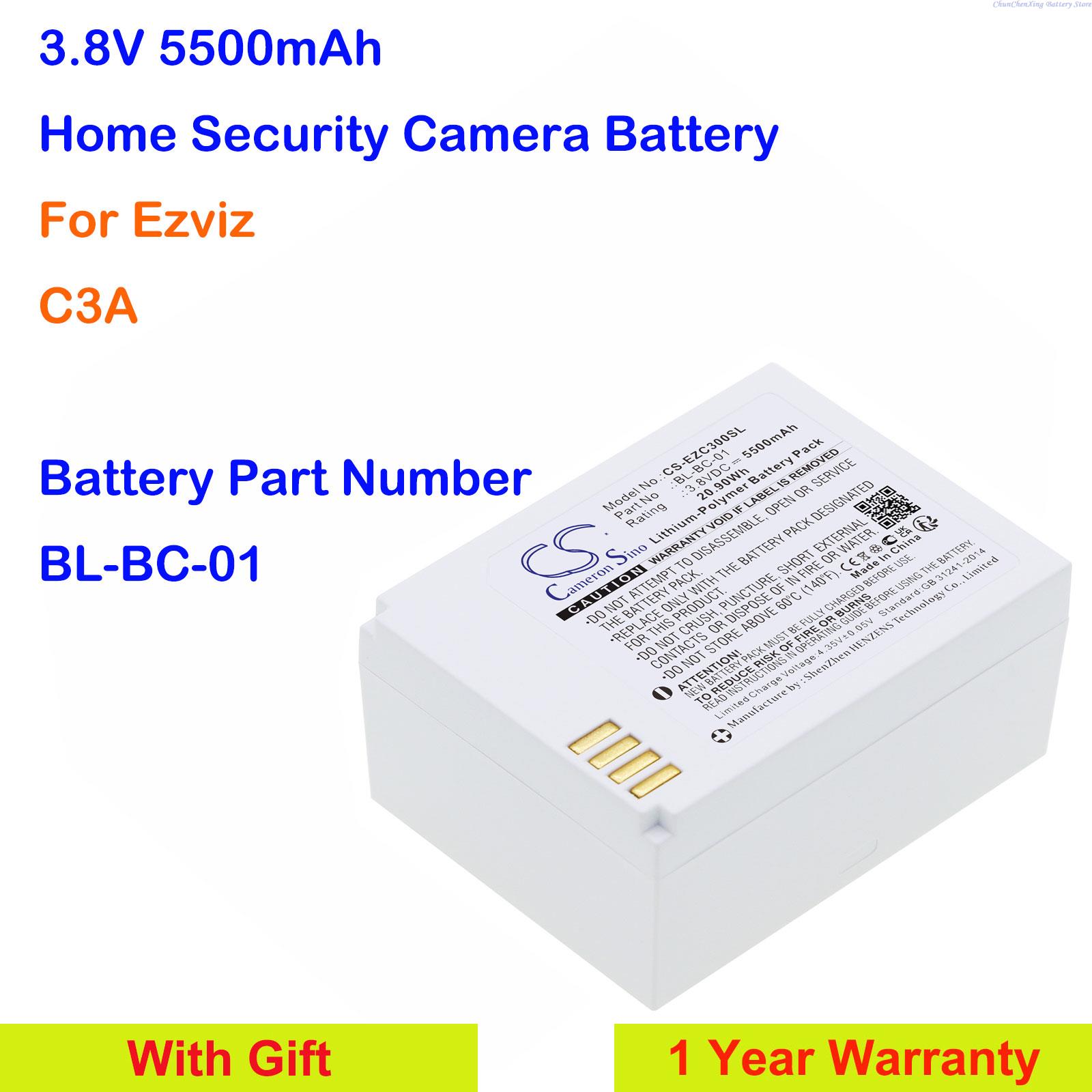 Cameron Sino 3.8V 5500mAh Home - đánh giá và giá Home Security Battery Replacement