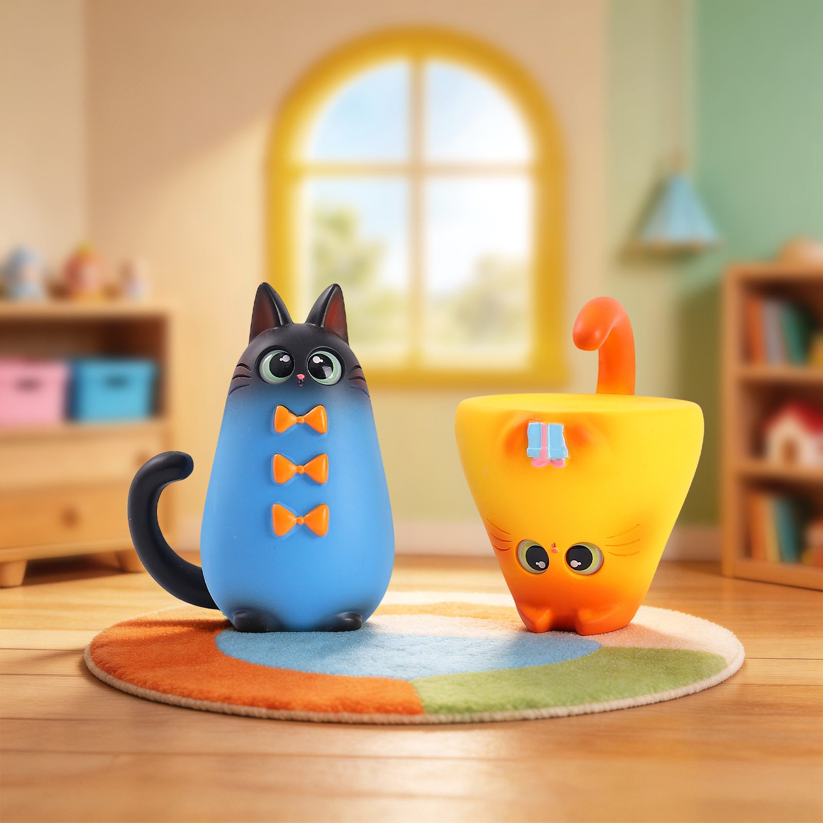 Blind Box Cat Figurine Resin C - đánh giá và giá Home Security Items