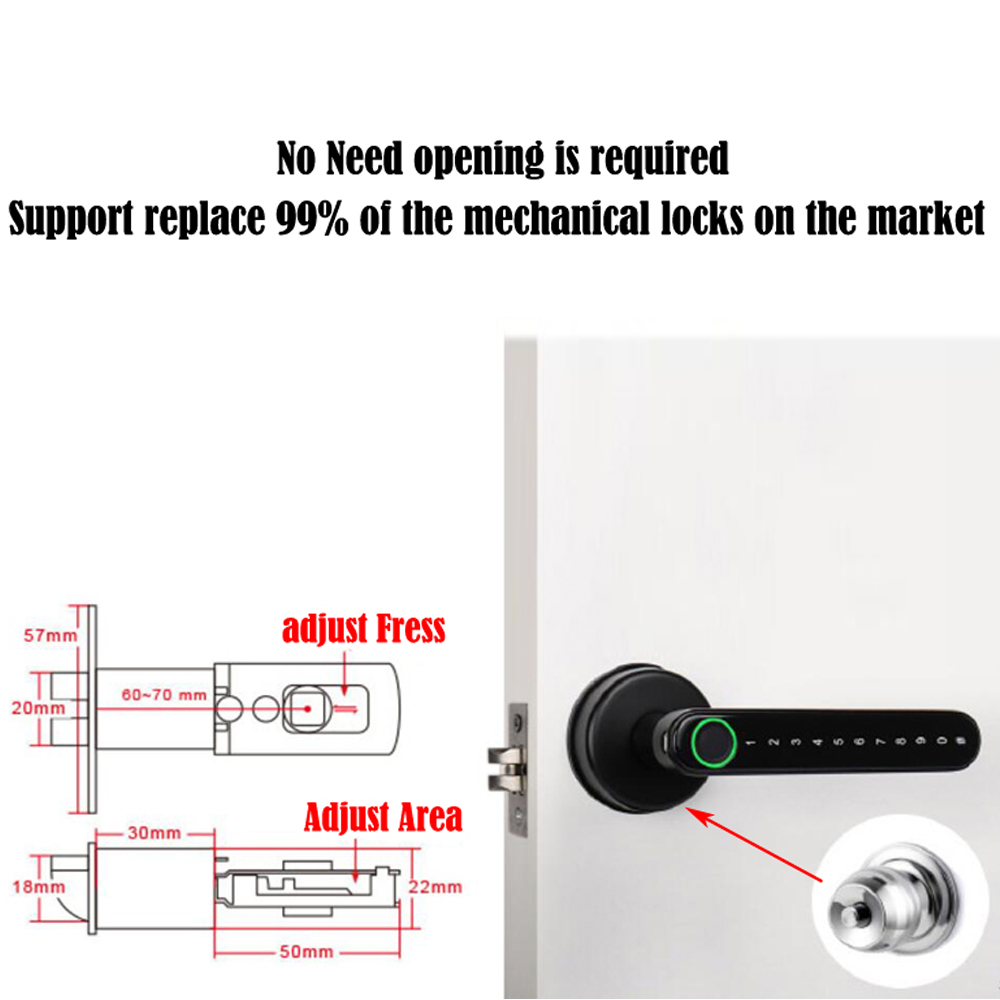 TTLock Smart Bluetooth Fingerp - đánh giá và giá Home Security Key