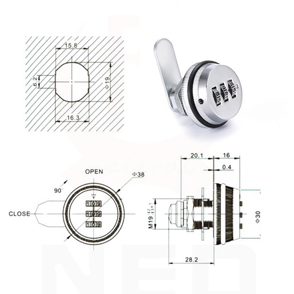 3 Digit Security Password Keyl - đánh giá và giá Home Security Essential