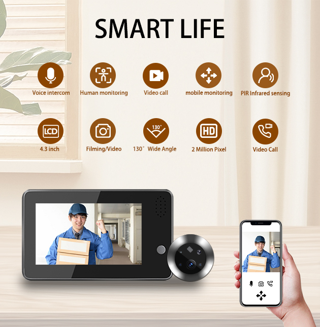4.3inch Tuya Smartlife WiFi Do - đánh giá và giá Home Security Indoor Cameras