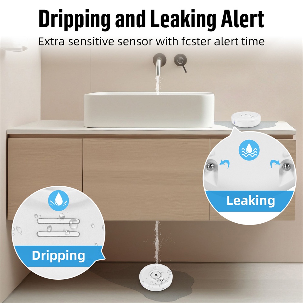 Fuers Water Leakage Detector S - đánh giá và giá Home Security Home Assistant