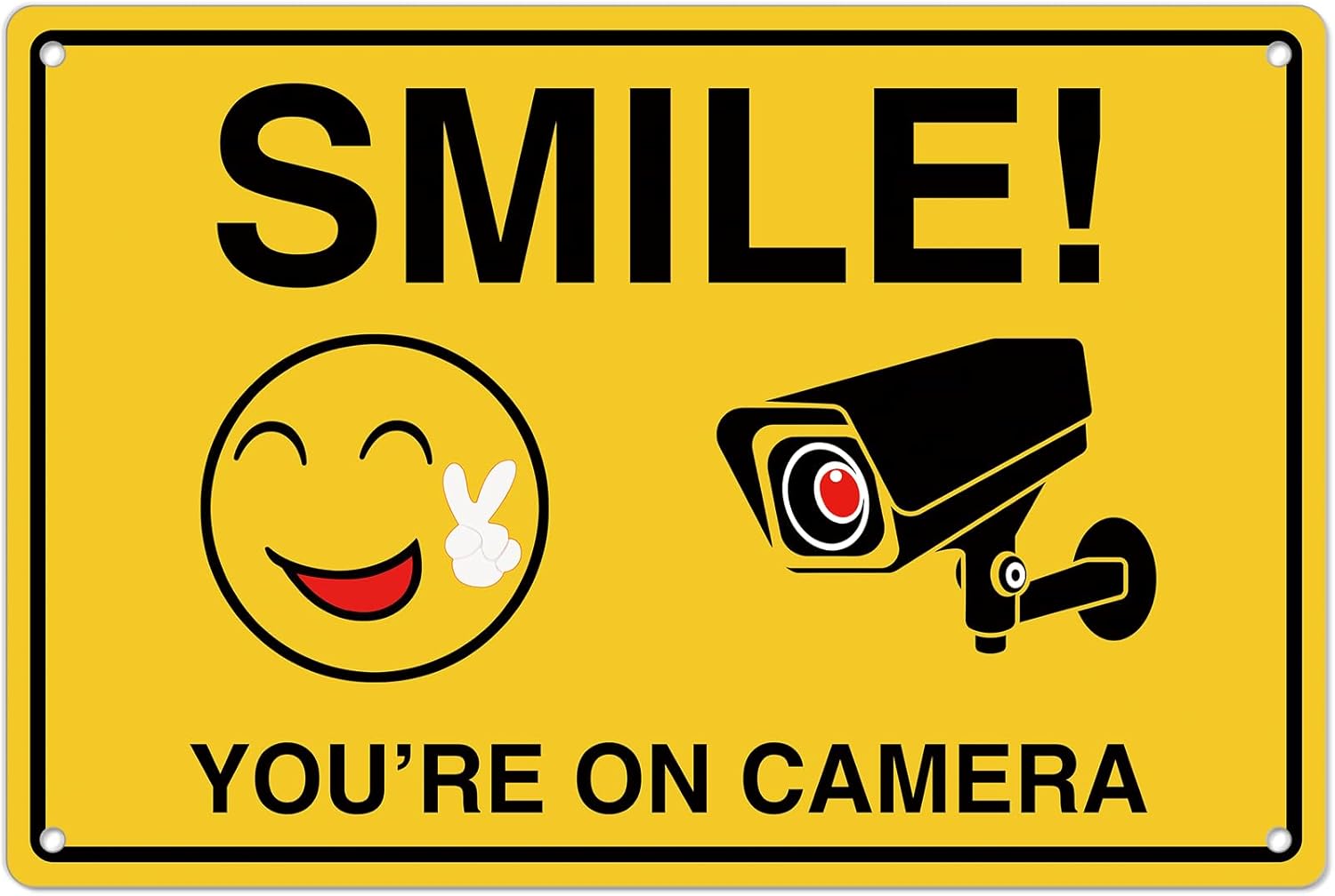 Smile Youre On Camera Signs ;  - đánh giá và giá Home Security Items