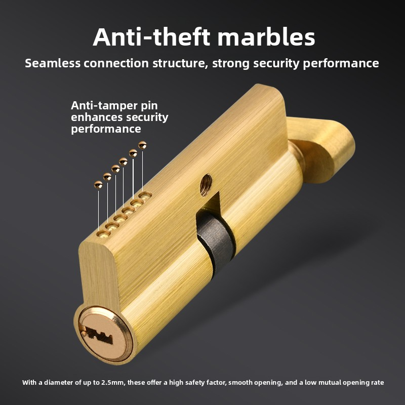 Door Cylinder Lock Biased 70mm - đánh giá và giá Home Security Essential