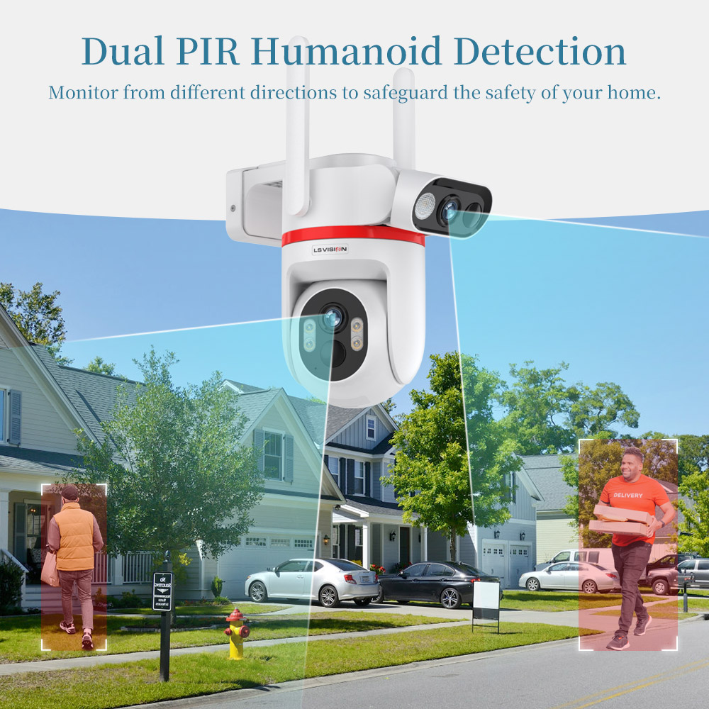LS VISION Solar Security Camer - đánh giá và giá Home Security Zones
