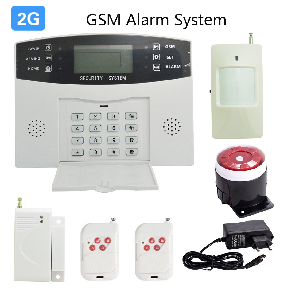 1Set Home Security 2G GSM Burg - đánh giá và giá Home Security Zones