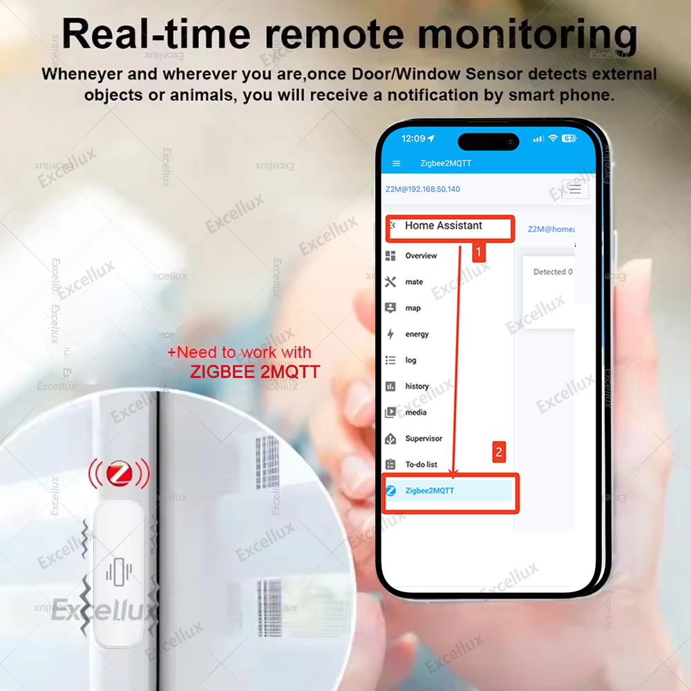 Zigbee Smart Vibration Sensor  - đánh giá và giá Home Security Home Assistant