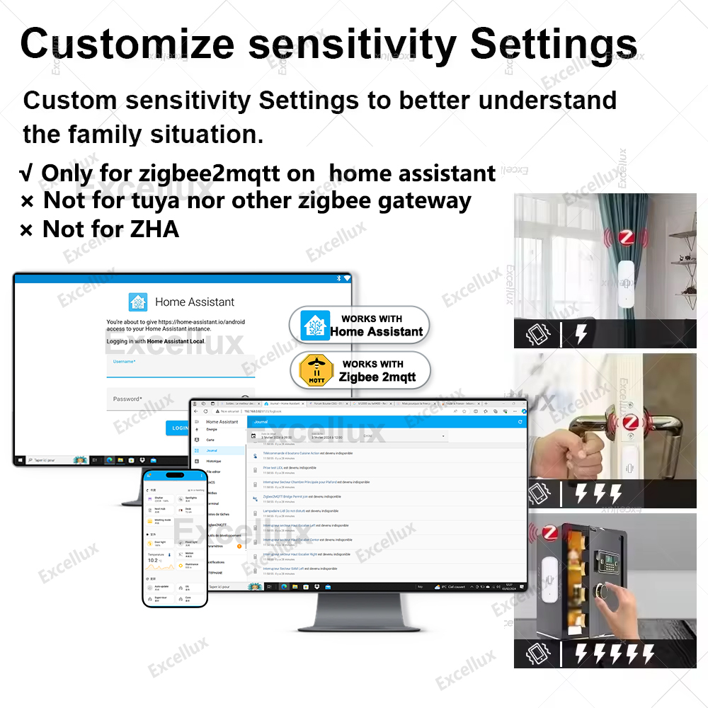 Zigbee Smart Vibration Sensor  - đánh giá và giá Home Security Home Assistant