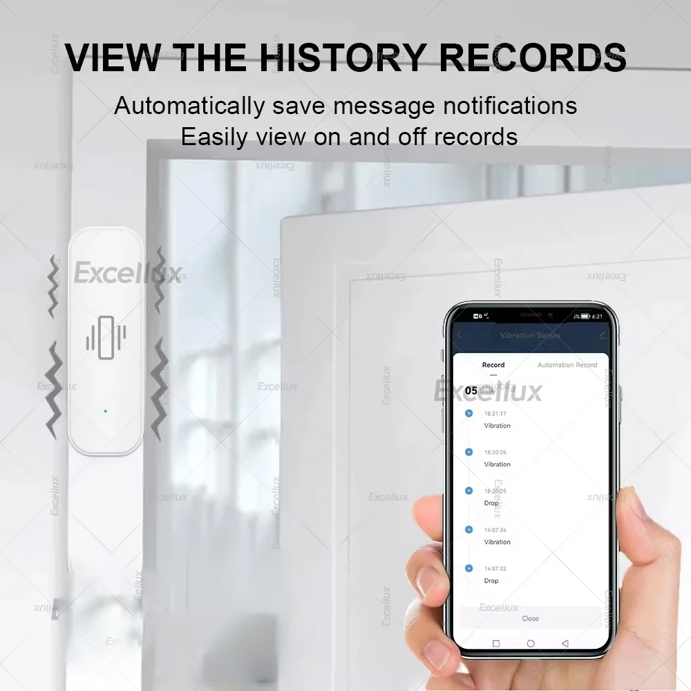 Zigbee Smart Vibration Sensor  - đánh giá và giá Home Security Home Assistant