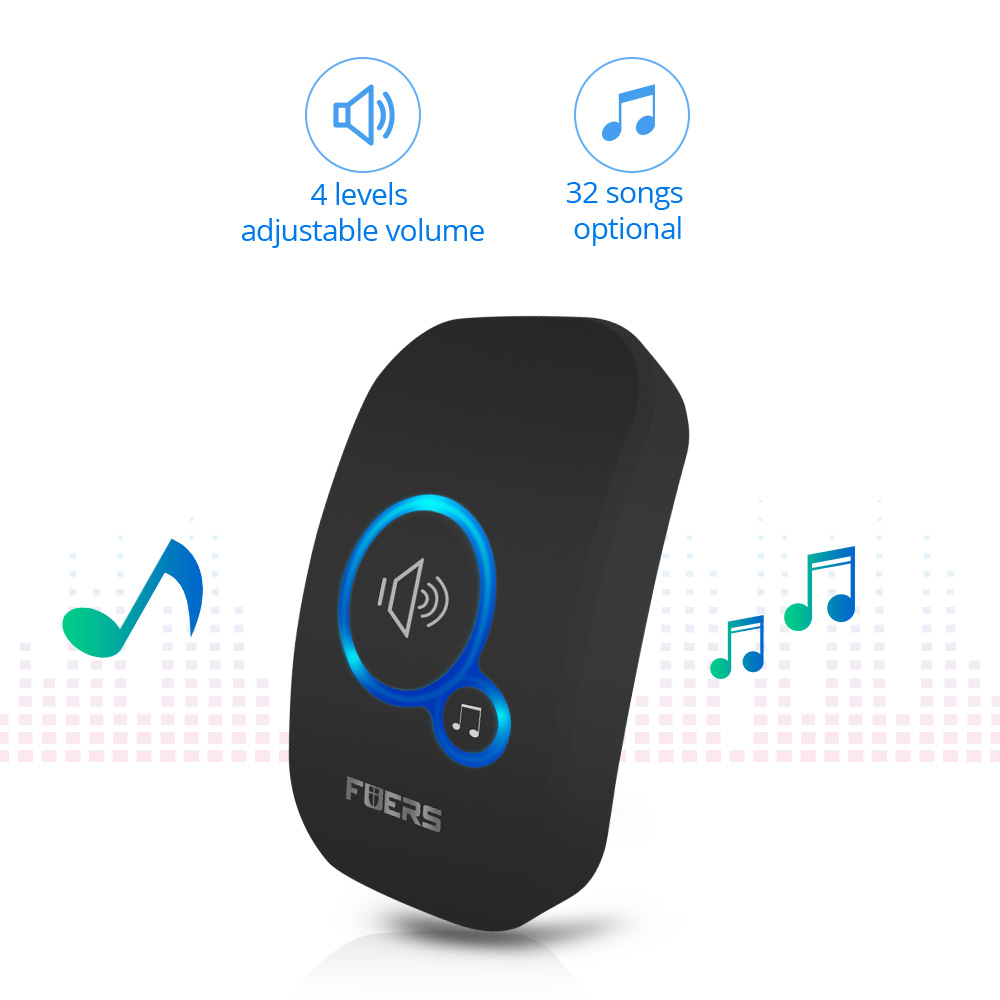 Fuers Wireless Doorbell Home W - đánh giá và giá Home Security Bell
