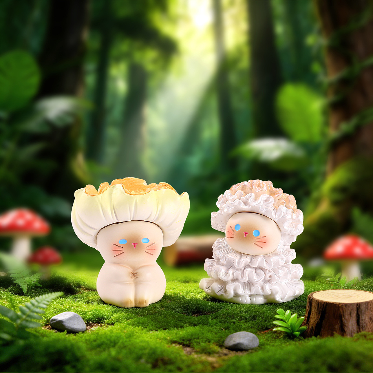 Mushroom Meow Blind Box Cute C - đánh giá và giá Home Security Items