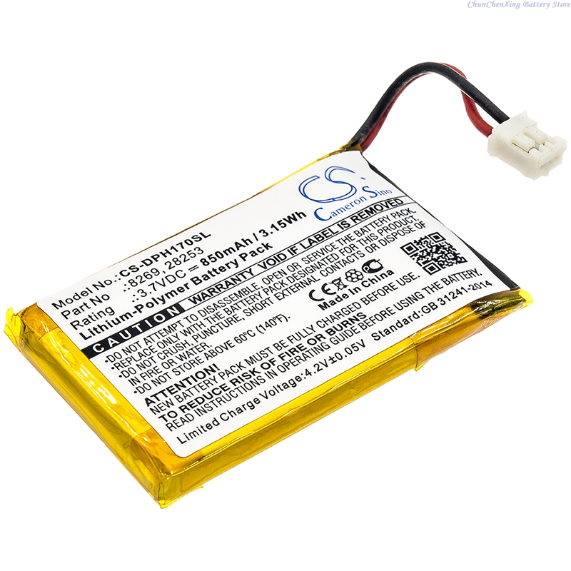 Cameron Sino 3.7V 850mAh Repla - đánh giá và giá Home Security Battery Replacement