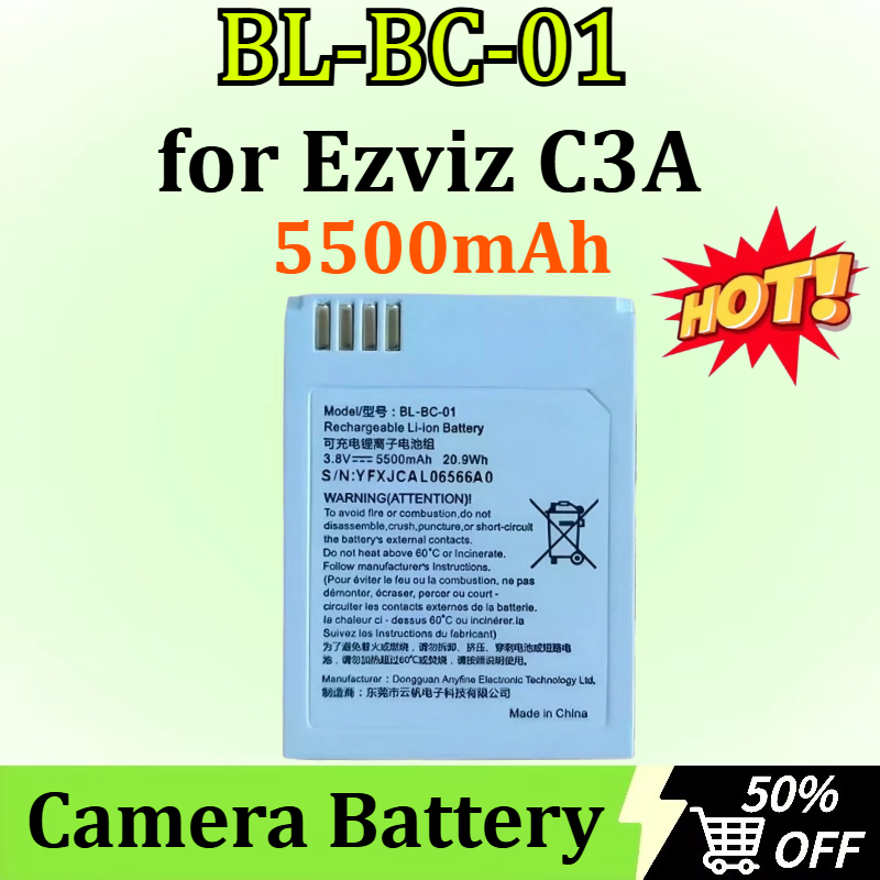 New BL-BC-01 3.8V 5500mAh 20.9 - đánh giá và giá Home Security Battery Replacement