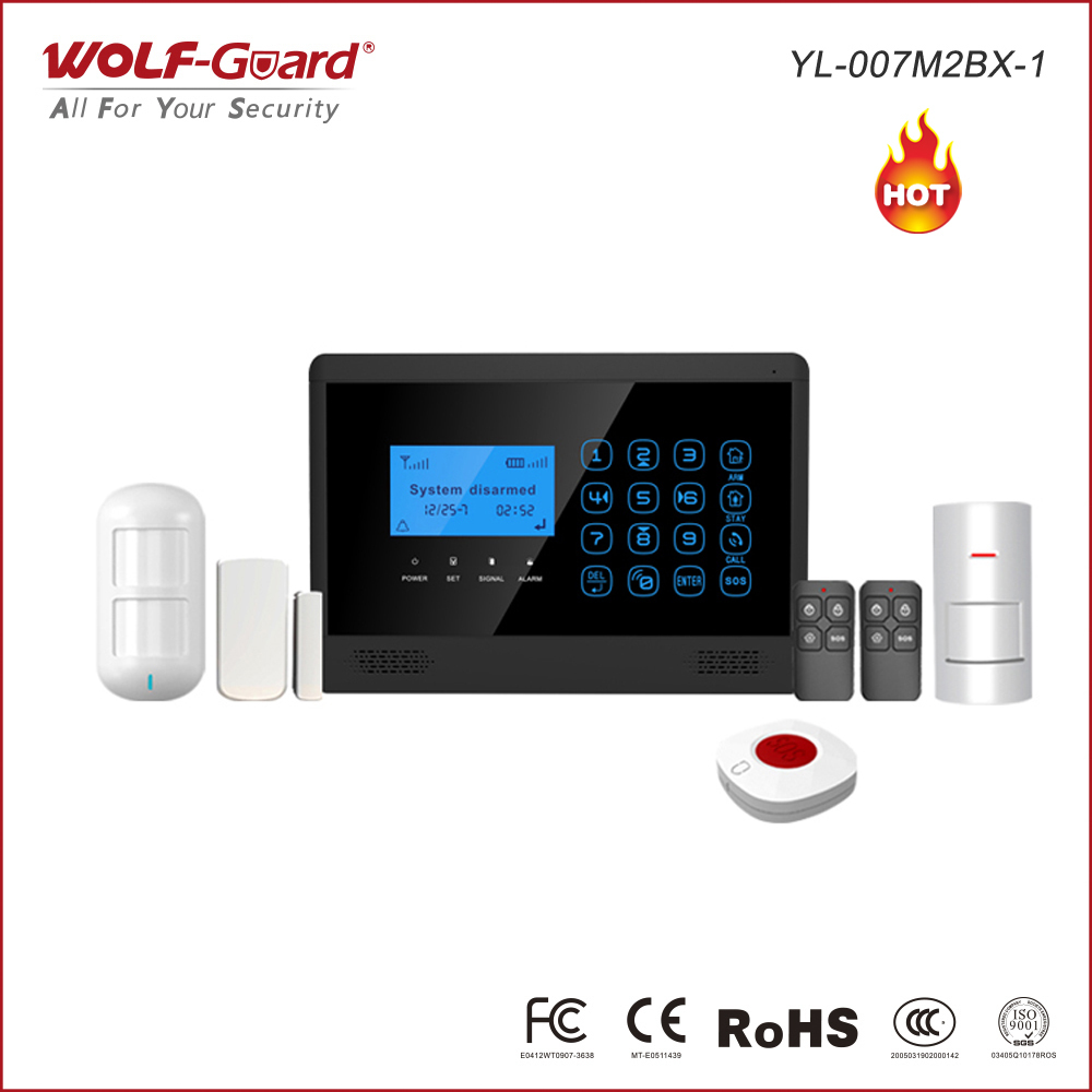 Touch Keypad GSM Security Alar - đánh giá và giá Home Security Zones