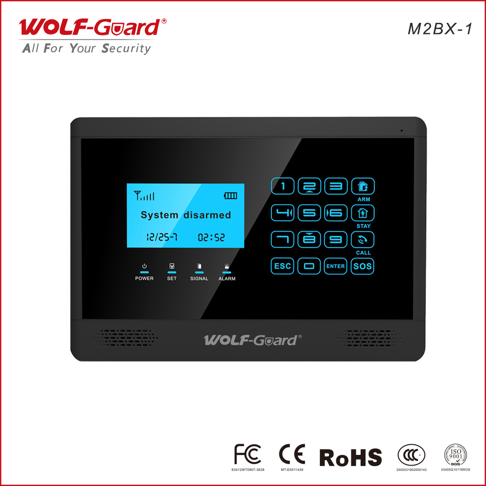 Touch Keypad GSM Security Alar - đánh giá và giá Home Security Zones