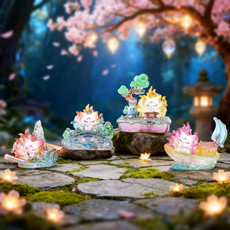 Nine Tailed Fox Blind Box Seri - đánh giá và giá Home Security Items