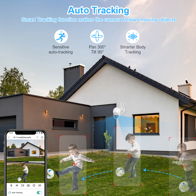 Smar 3MP Wireless CCTV Securit - đánh giá và giá Home Security Cameras Wireless