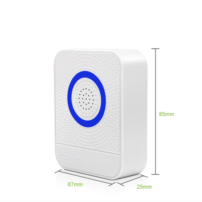 1Pc/Lot 4 Wires White Doorbell - đánh giá và giá Home Security Ring System