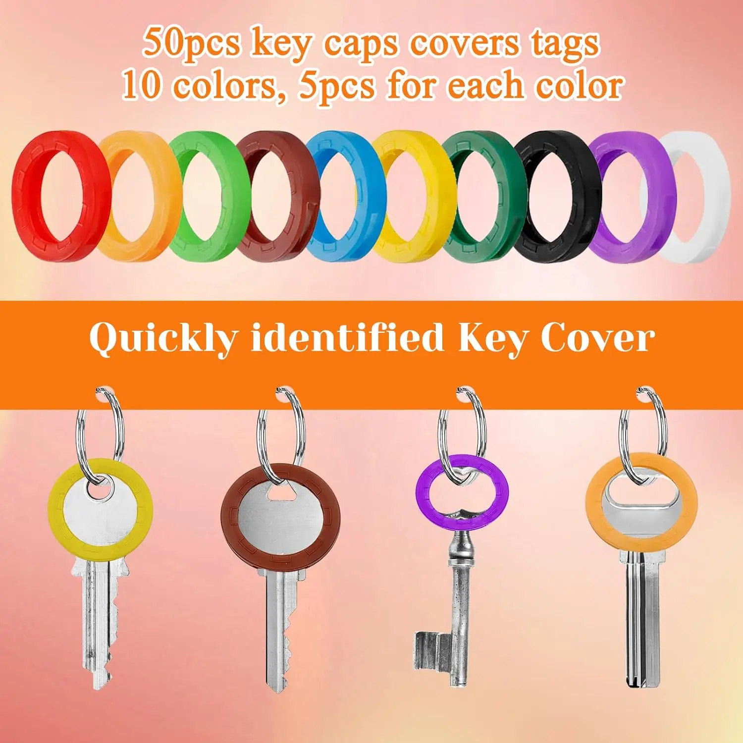 10-50Pcs Key Cap Covers Durabl - đánh giá và giá Home Security Key