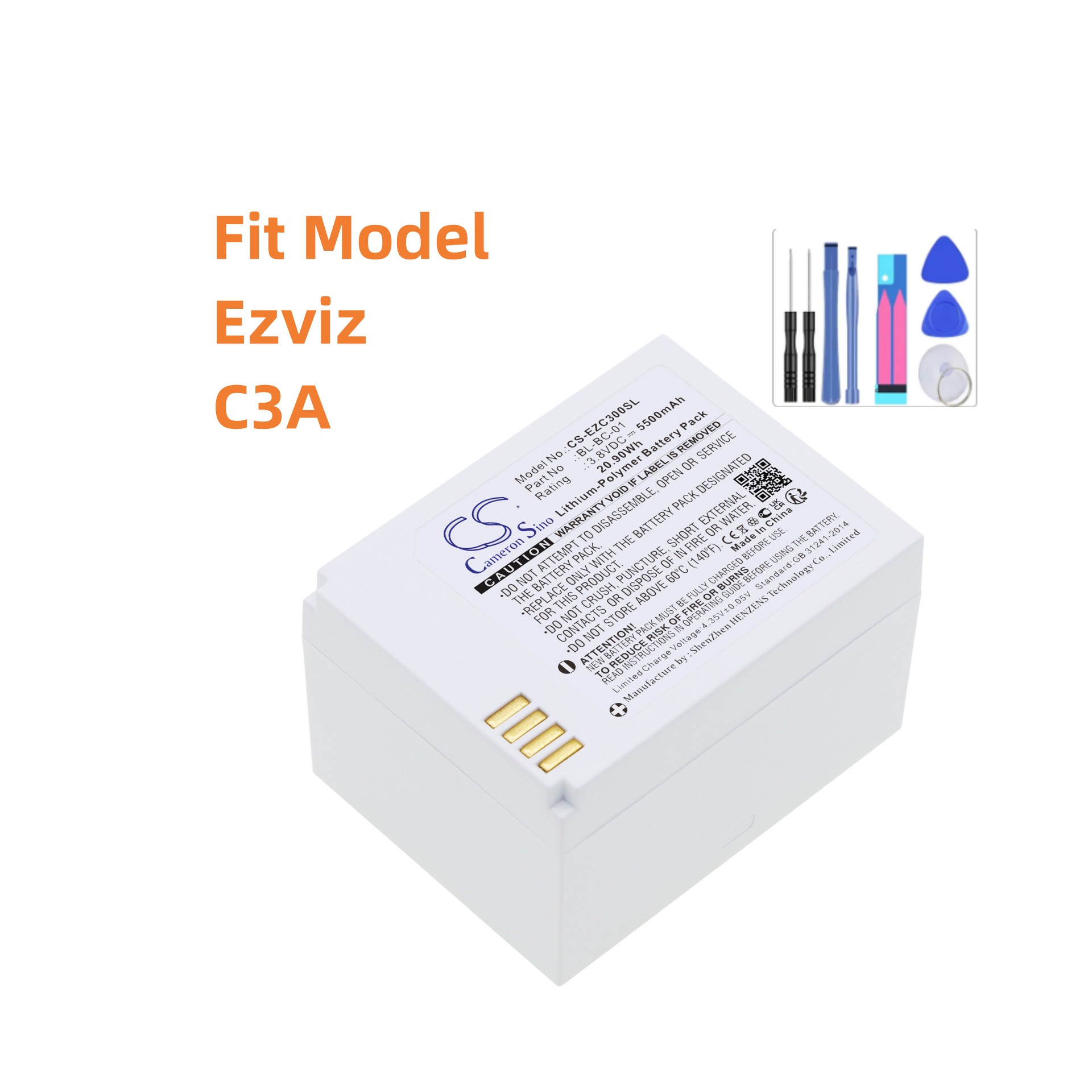 Replacement Battery For Ezviz: - đánh giá và giá Home Security Battery Replacement