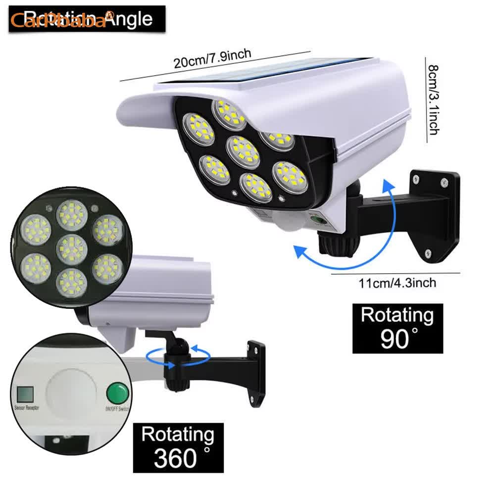 Outdoor Solar Light Motion Sen - đánh giá và giá Home Security Cameras Wireless